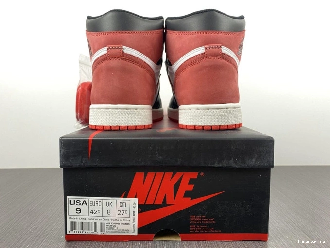 Air Jordan 555088-112 High 1 Track Retro Red 0802